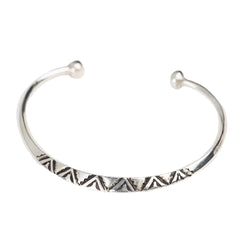 Ziri Silver Tuareg Bracelet - Default Title (1301060)