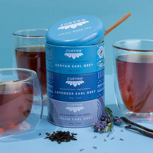 JusTea Earl Grey Tea Trio