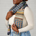 Amba Color Block Wool Scarf thumbnail 3