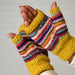 Golden Striped Wrist Warmers thumbnail 1