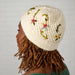 Blissful Flowers Embroidered Hat thumbnail 3