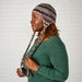 Colorful Stripes Wool Hat - Braid Ties thumbnail 3