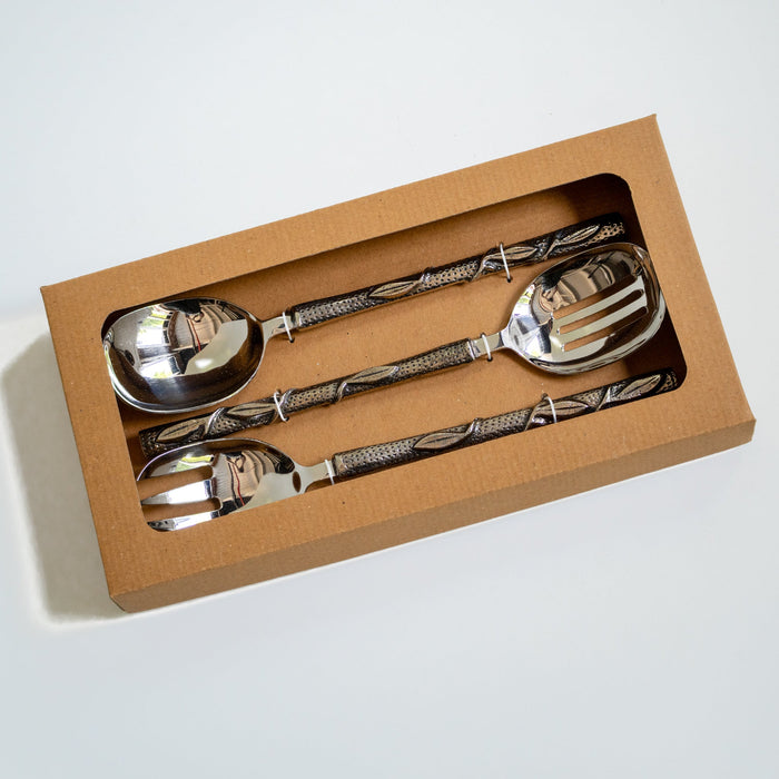 Olive Branch Serving Utensils - Set of 3 4