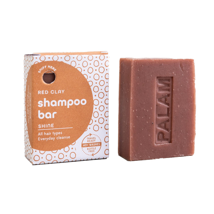 Shine Red Clay Shampoo Bar 6