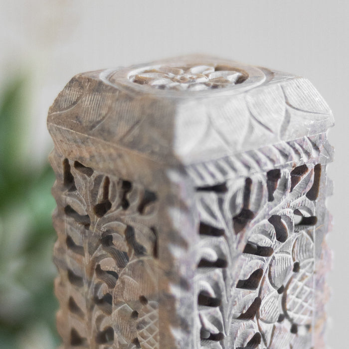 Meenaar Gorara Stone Tower Incense Holder 2