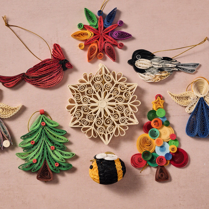 Banh Quilled Tree Ornament 4