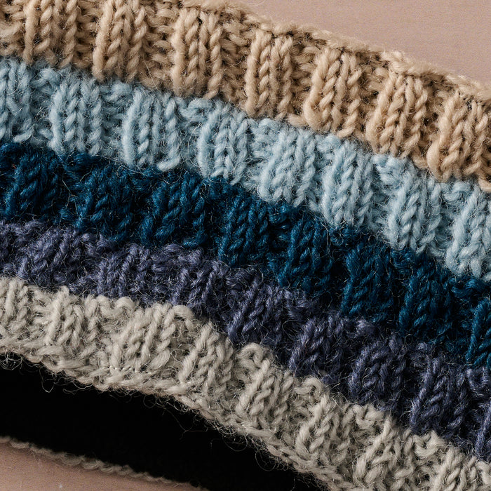 Viva Striped Wool Headband 2