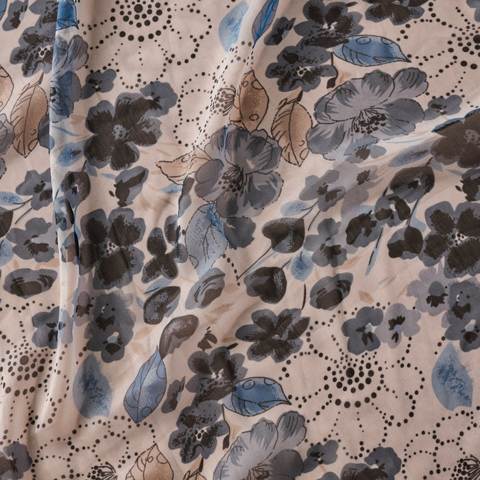 Samiti Floral Chiffon Scarf 2