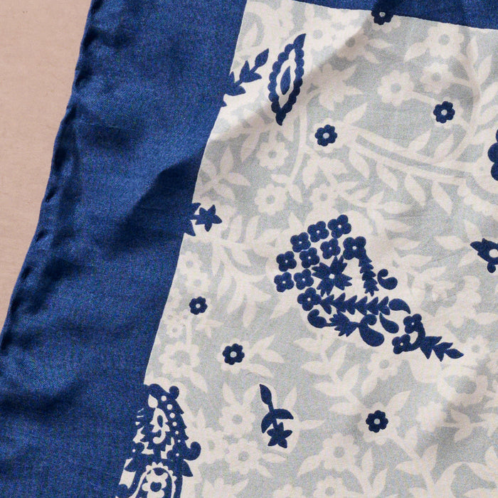 Milan Paisley Silk Scarf 3