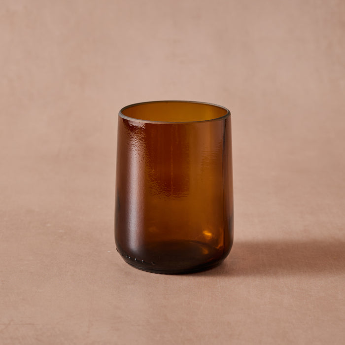 Gronn Upcycled Tumbler Set - 8 Oz Amber 2