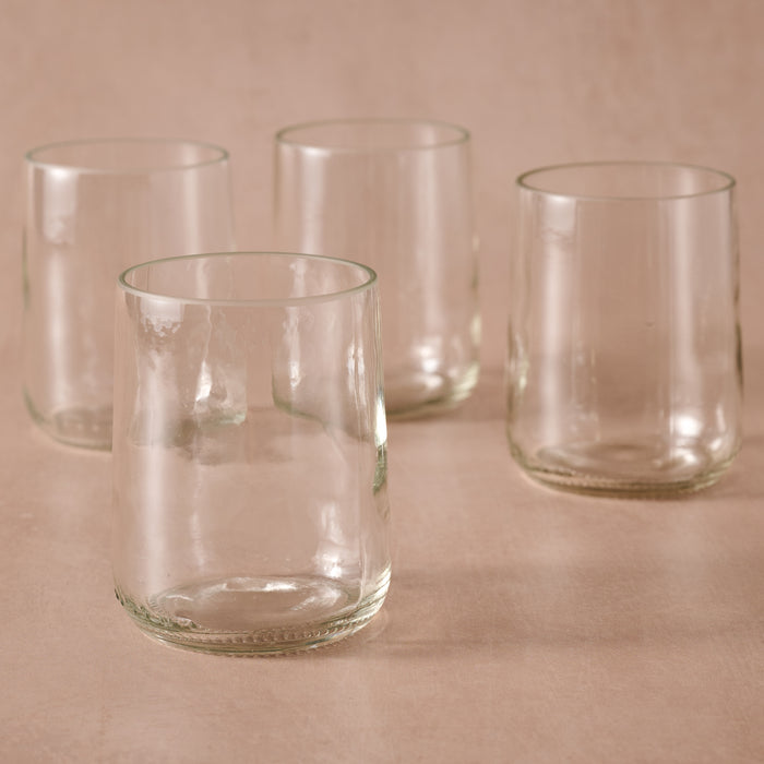 Gronn Upcycled Tumbler Set - 8 Oz Clear 1