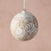 Blanca Etched Ball Ornament - Ten Thousand Villages