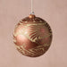 Bronce Etched Ball Ornament - Ten Thousand Villages