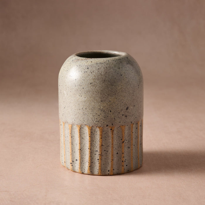 Sundara Fluted Ceramic Vase 2