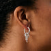 Elisa Sterling Silver Hoop Earrings thumbnail 5