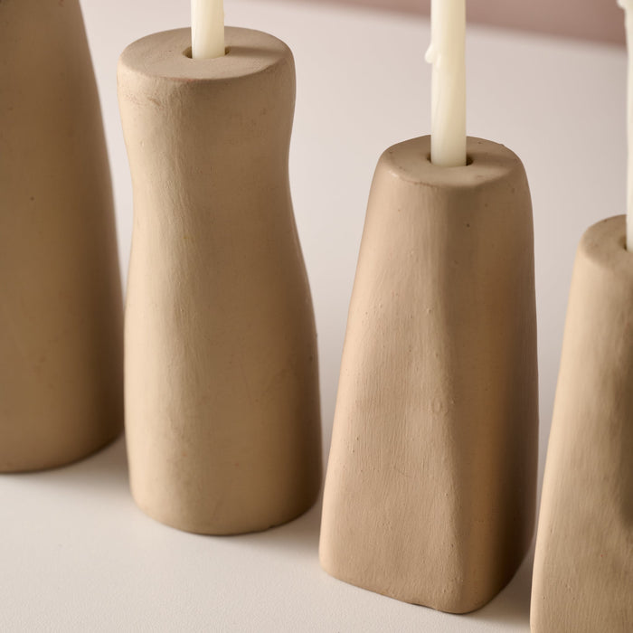 Prakasa Modern Terracotta Menorah 3