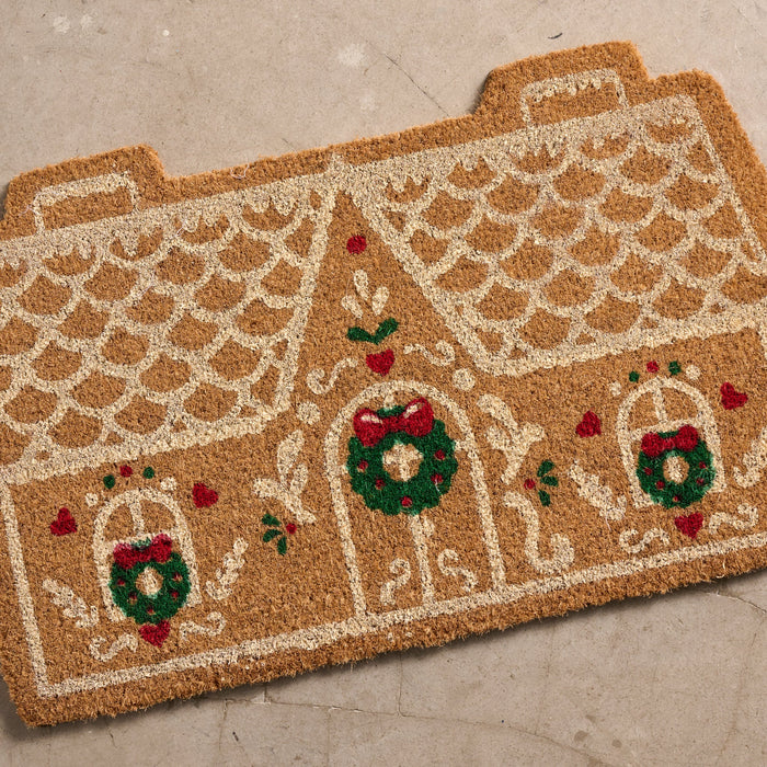 Garam Coir Gingerbread House Door Mat 3