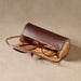 Asif Leather & Olive Wood Eyeglass Case thumbnail 2