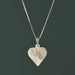 Mother of Pearl Heart Pendant Necklace thumbnail 3