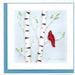 Quilled Cardinal Sympathy Card thumbnail 1