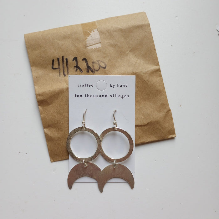 Nuru Moon Drop Earrings 5