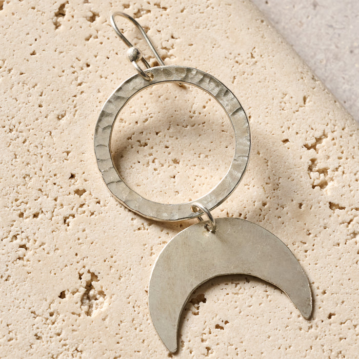 Nuru Moon Drop Earrings 3