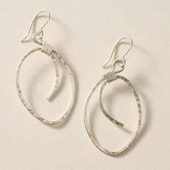 Kushuka Brass Drop Earrings - Ten Thousand Villages