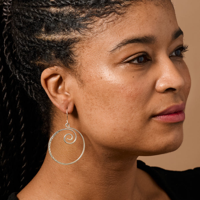 Twil Brass Drop Earrings 1