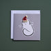 Santa Cat Paws Quilled Card thumbnail 1