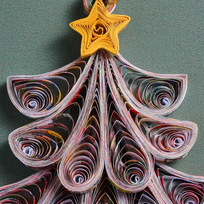 Quilled Fancy Tree Ornament 2