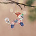 Cabo Quilled Cat Ornament thumbnail 1