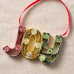 Vui Joy Quilled Paper Decoration