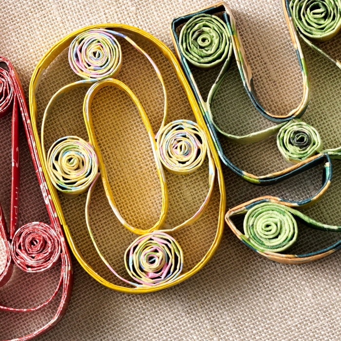 Vui Joy Quilled Paper Decoration 3