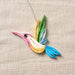 Chim Quilled Hummingbird Ornament thumbnail 3