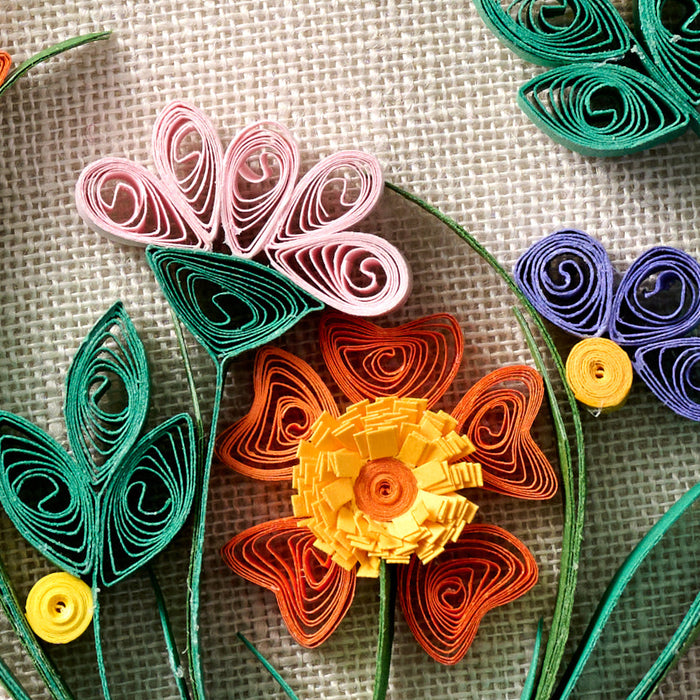 Mau Quilled Flower Garden Ornament 2