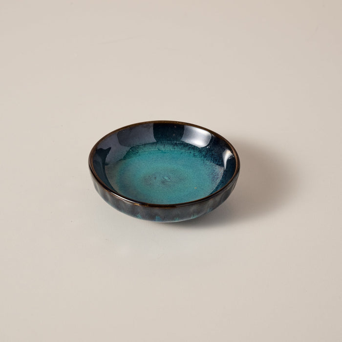 Tron Drip Glaze Olive Oil Dish 2