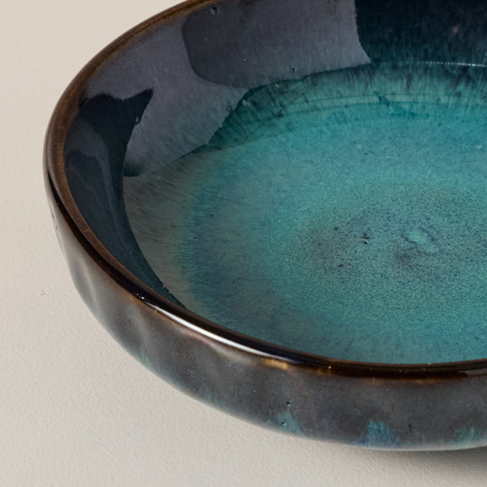 Tron Drip Glaze Olive Oil Dish 3