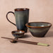 Mekong Chopsticks, Stand + Dipping Bowl Set thumbnail 4