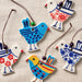 Hand Painted Ceramic Bird Ornament thumbnail 1