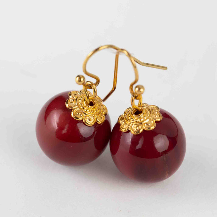Nhi Cherry Drop Earrings 4