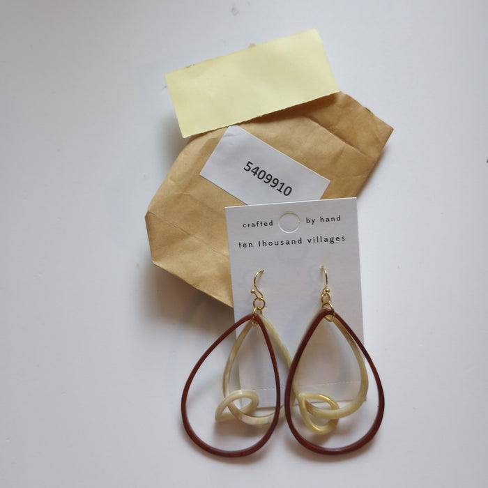 Hien Triple Teardrop Earrings 6