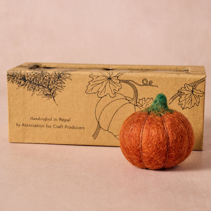 Sapha Pumpkin Shaped Felted Soaps 4