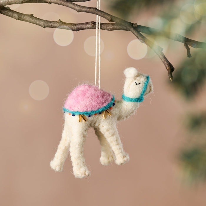 Mitho Wool Camel Ornament 1
