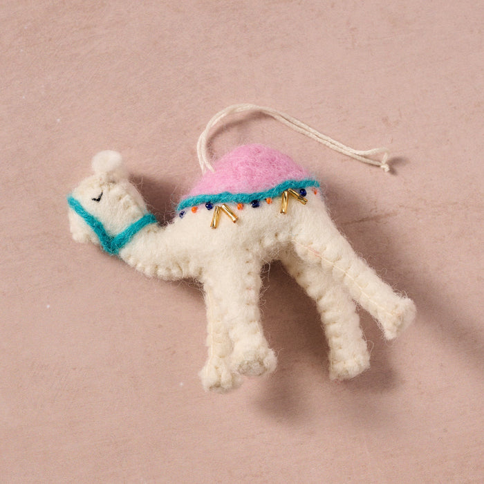 Mitho Wool Camel Ornament 2