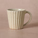 Sundara Fluted Ceramic Mug - Oatmeal thumbnail 1