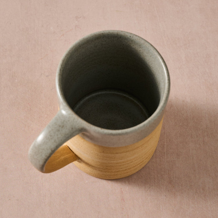 Kaksa Etched Ceramic Mug - Gray 3