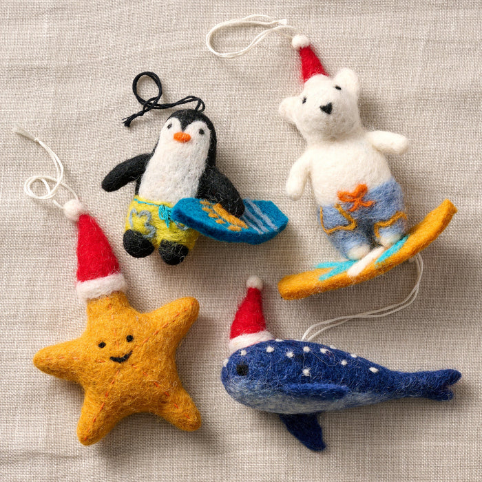 Mobi Blue Whale Ornament 5