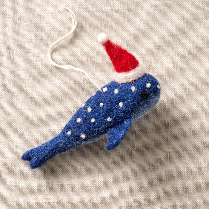 Mobi Blue Whale Ornament 4