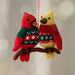 Dui Ugly Sweater Love Birds Ornament thumbnail 1