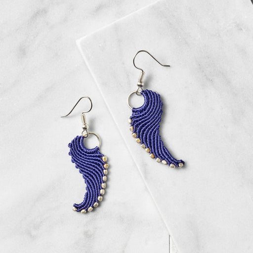 Take Flight Macrame Earrings